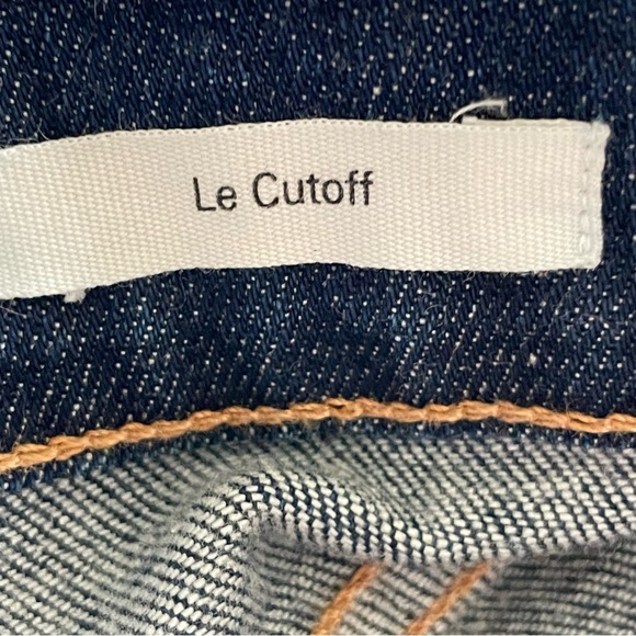 Frame Denim Le Cutoff Raw Hem Fulham Wash Low Rise Shorts Size 29 - Picture 7 of 12